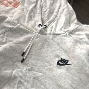 Nike Light Gray Pullover Hoodie